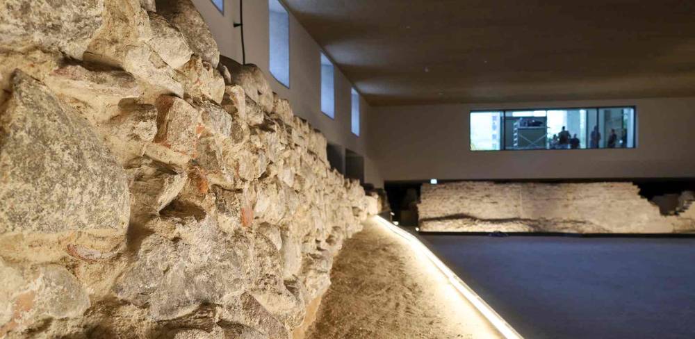 Archäologisches Fenster im PETRI Berlin