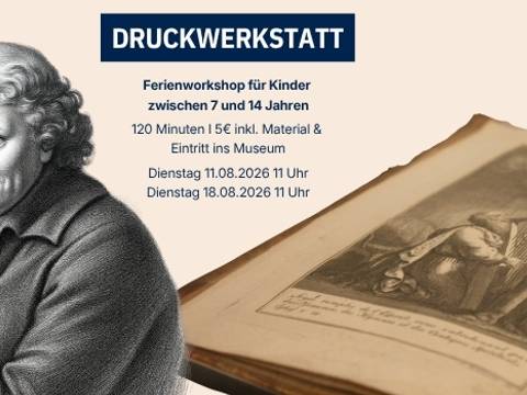 Druckwerkstatt im Hugenottenmuseum