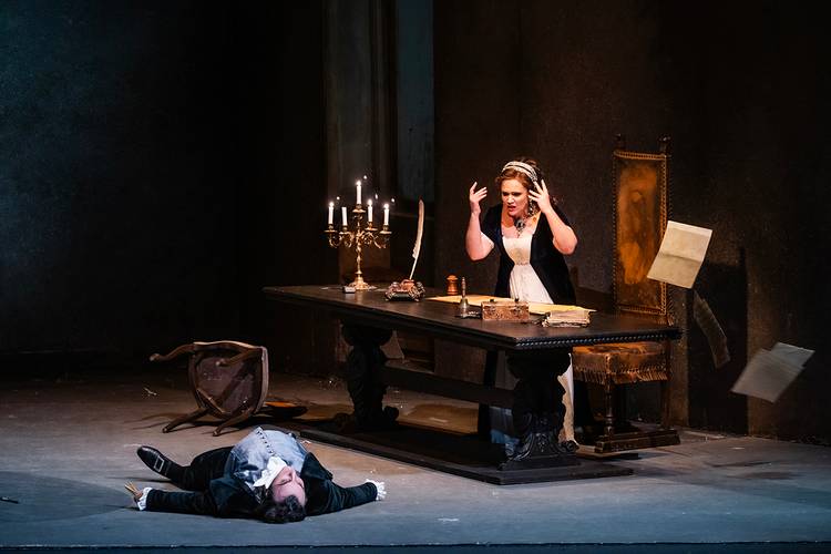 Tosca – Carmen Giannattasio als Tosca, Ludovic Tézier als Scarpia