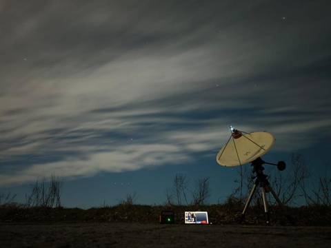 Fachgruppentreffen Radioastronomie – Radioteleskop unter den Sternen