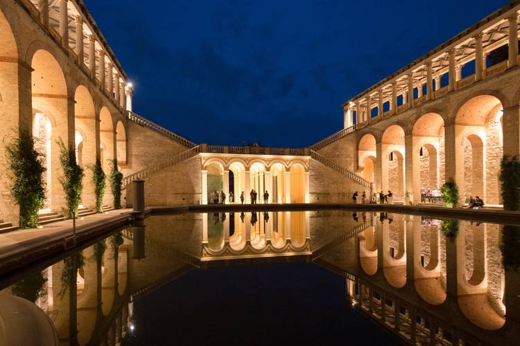 Mondnacht im Belvedere