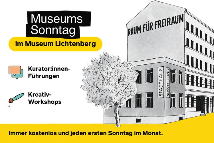 Museumssonntag im Museum Lichtenberg: Kurator:innenführungen und Kreativ-Workshops