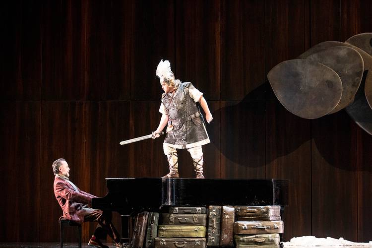 Götterdämmerung – Clay Hilley als Siegfried, Gidon Saks als Hagen Bernd Uhlig