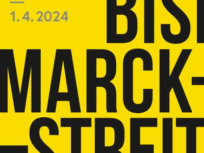 Abb.: Plakat Bismarck-Streit
