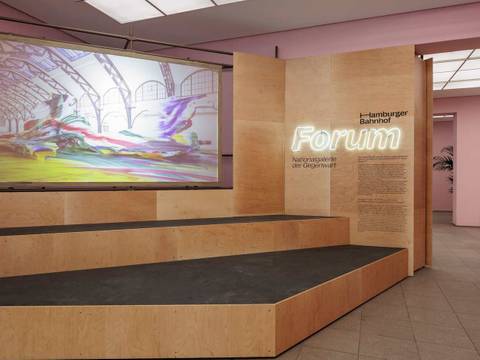 Ausstellungsansicht “Forum Hamburger Bahnhof“, Hamburger Bahnhof - Nationalgalerie der Gegenwart, 2023