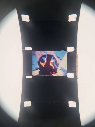Bild vom Umkehroriginal des Filmes ›2 chinesische Zeichen‹ © Masha Matzke