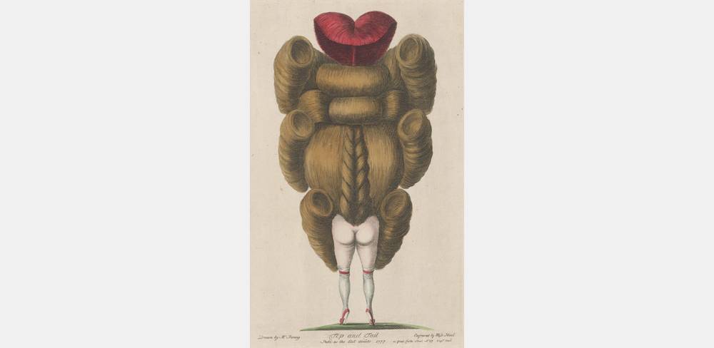 Top and Tail, 1777, Radierung koloriert, Kunstbibliothek