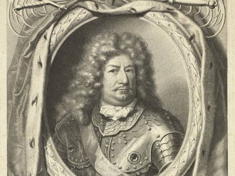 Adam de Clerck (Zeichner), Samuel Blesendorf (Stecher), Kurfürst Friedrich Wilhelm von Brandenburg (Großer Kurfürst), 1695 – Adam de Clerck (Zeichner), Samuel Blesendorf (Stecher), Kurfürst Friedrich Wilhelm von Brandenburg (Großer Kurfürst), 1695