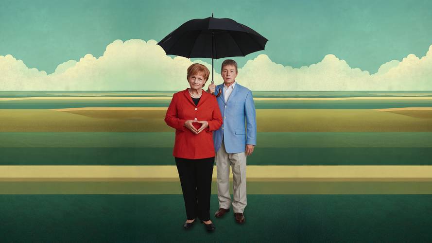 Christoph Marti und Tobias Bonn sind Miss Merkel und Joachim Sauer.