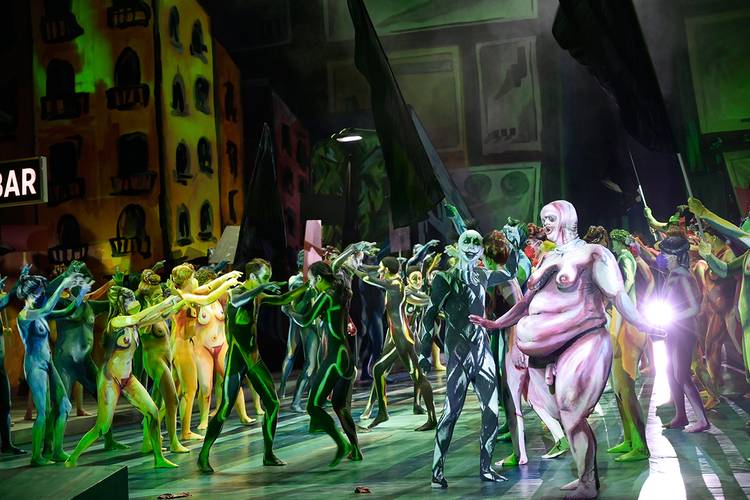 Antikrist – Andrew Dickinson als Lüge, Flurina Stucki als Die große Hure und andere.