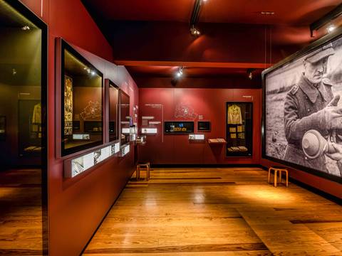 Blick in die Ausstellung des Museums Berlin-Karlshorst