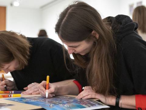 Workshop in der Neuen Nationalgalerie