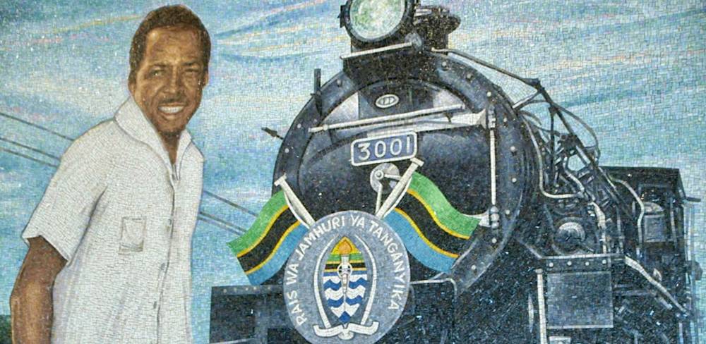 Filmstill aus dem Film „Eisenbahn“ von Sharif Chacha, Mwanaid Janabi, Nickson Nelson, Rachel Nenula und Myles Rajab