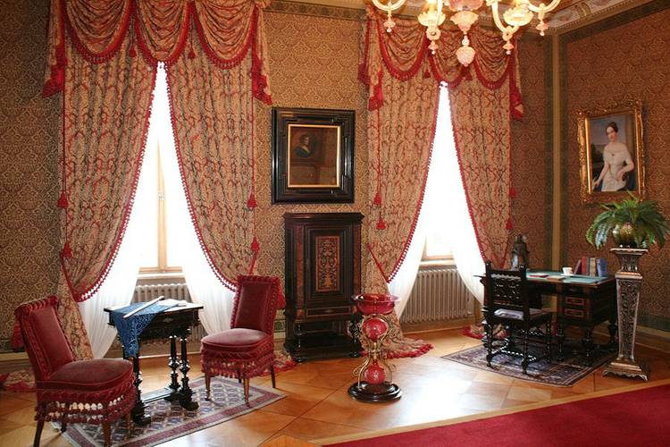 Schloss Britz, Damenzimmer – Schloss Britz, Damenzimmer © Kulturstiftung Schloss Britz