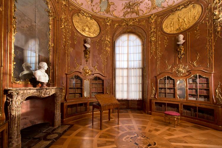 Schloss Sanssouci, Bibliothek Friedrichs II. – Schloss Sanssouci, Bibliothek Friedrichs II.