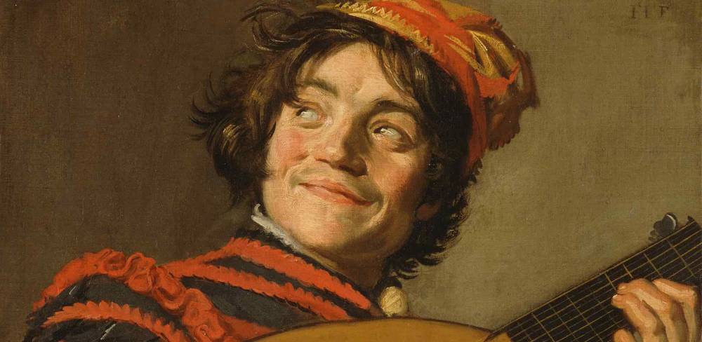 Frans Hals, Der Lautenspieler, Detail, um 1623/24, Paris, Musée du Louvre