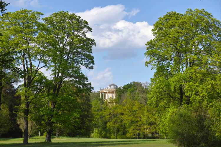 Blick auf das Belvedere auf dem Klausberg – Blick auf das Belvedere auf dem Klausberg
