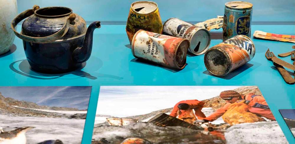 Ausstellungsansicht "Die Berge Tirols" im Museum Europäischer Kulturen. Foto: Staatliche Museen zu Berlin, Museum Europäischer Kulturen / Miriam Lotz