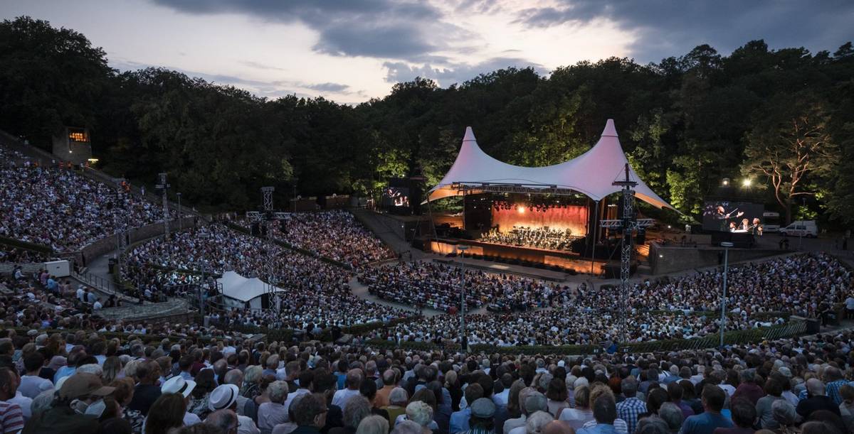 Koncert Berlínské filharmonie na Waldbühne — Philharmonie Berlin: Waldbühne Berlin, Berlín