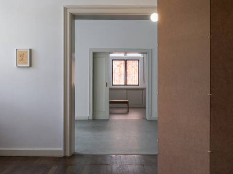 Installationsansicht, Wo ich wohne, Haus am Waldsee, 2026
