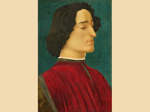 Sandro Botticelli, Gemälde des Giuliano de' Medici, 1478