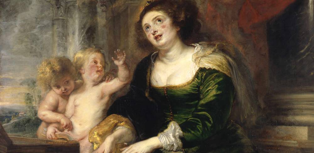 Peter Paul Rubens, Die Heilige Cäcilie, Detail, 1639/40