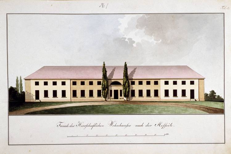 Schloss Paretz, Paretzer Skizzenbuch – Schloss Paretz, Paretzer Skizzenbuch © SPSG