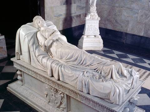 Christian Daniel Rauch: Sarkophag der Königin Luise, 1813 – Christian Daniel Rauch: Sarkophag der Königin Luise, 1813