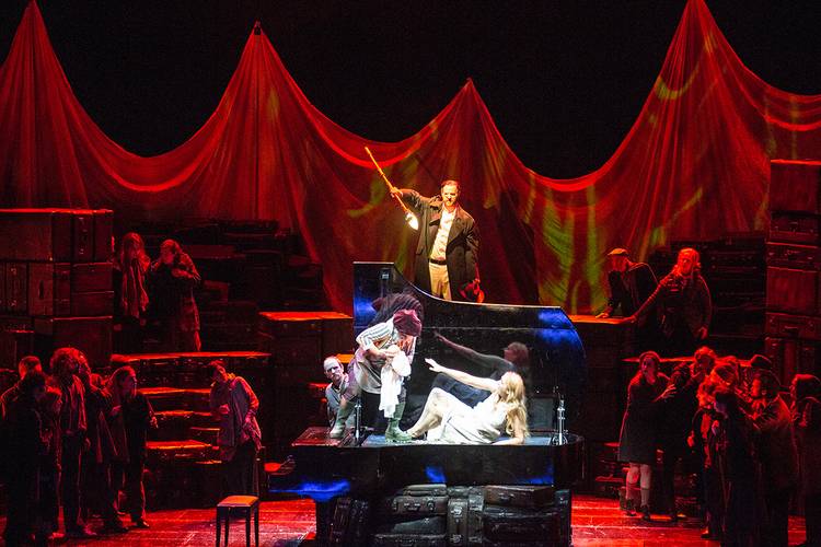 Die Walküre – Derek Welton als Wotan, Elisabeth Teige als Sieglinde Bernd Uhlig