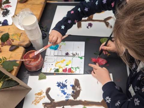 aktivitäten am Parlament der Bäume