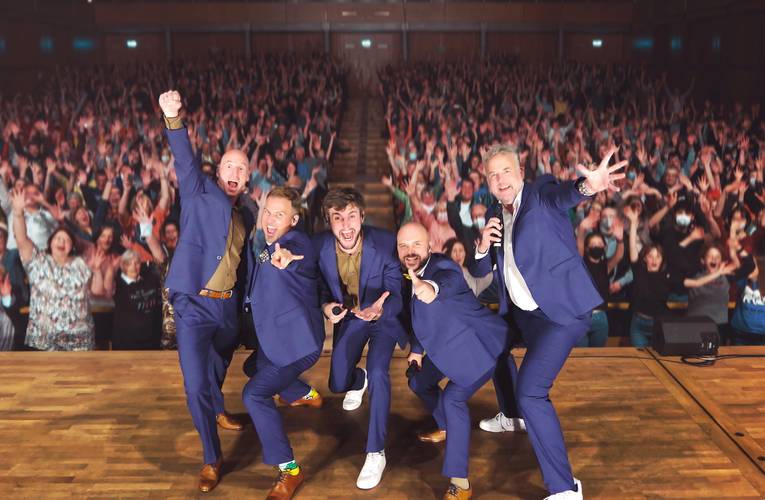 Alte Bekannte : Nachfolgeband Wise Guys - Nix geht über LIVE! 2024 – Erbsenzähler Entertainment