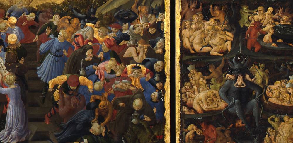 Fra Angelico, Das Jüngste Gericht (Detail), um 1435/40
