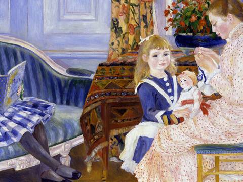 Auguste Renoir, Der Nachmittag der Kinder in Wargemont, 1884