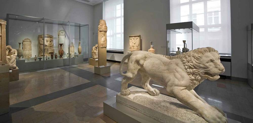 Raumansicht „Leben und Tod im klassischen Athen“, Detail