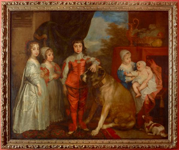 Anton van Dyck (Werkstatt), Die fünf ältesten Kinder Karls I. – Anton van Dyck (Werkstatt), Die fünf ältesten Kinder Karls I.