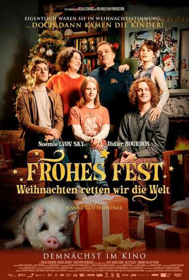 Filmplakat Frohes Fest - Weihnachten retten wir die Welt