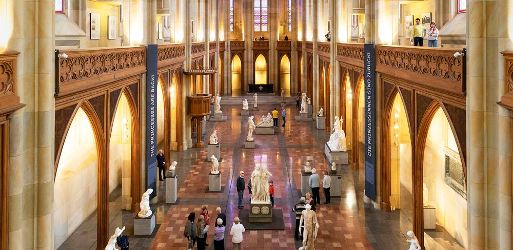 Blick in die Friedrichswerdersche Kirche