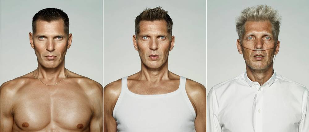 Self-Portrait, Triptych – I Wish, I Am, I Will Be, 2009