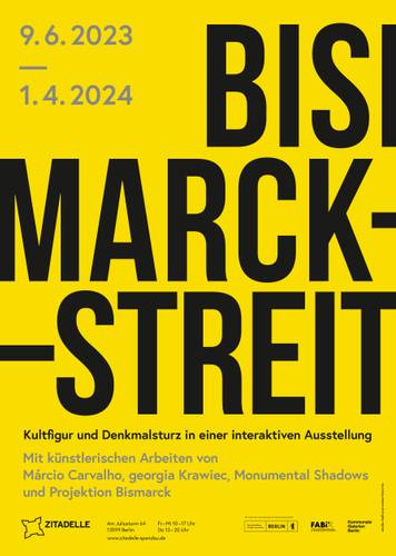 Abb.: Plakat Bismarck-Streit