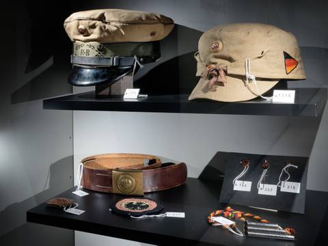 Exponate, Schaudepot Reichsbanner, Gedenkstätte Deutscher Widerstand, © Gedenkstätte Deutscher Widerstand