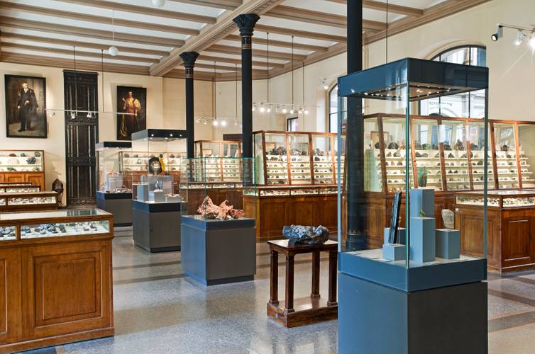 Mineraliensaal Museum für Naturkunde