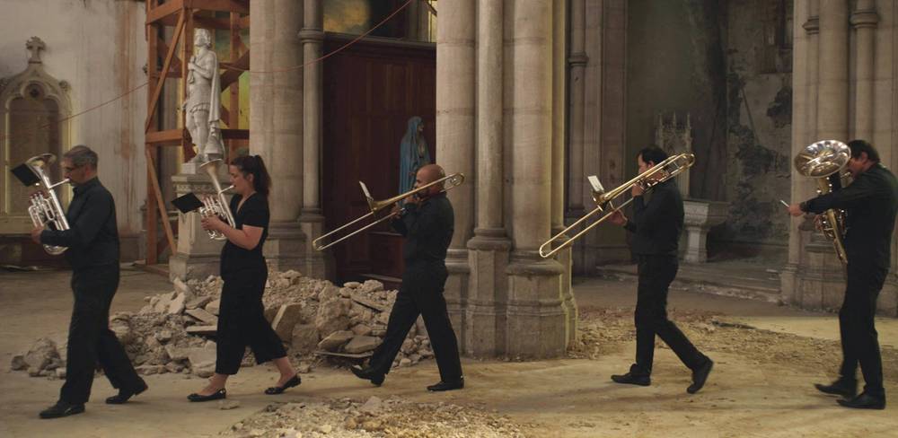 Annika Kahrs, Le Chant des Maisons, 2022, 4K Video und Sound Installation, Auftrag für die 16. Ausgabe der Biennale de Lyon