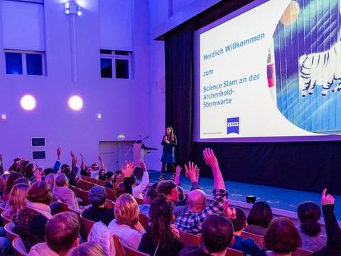 Science Slam im Einstein-Saal – Science Slam im Einstein-Saal © SPB, Foto: Pedro Becerra
