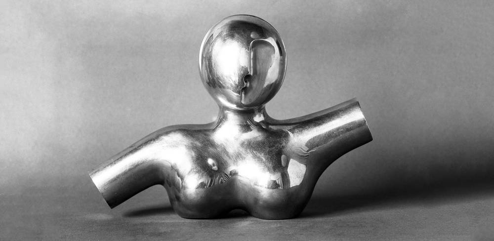 Naum Slutzky, „Weibliche Büste“, Originalzustand 1931