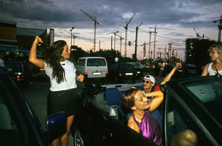 Am Rande der Love Parade, Berlin, 1997