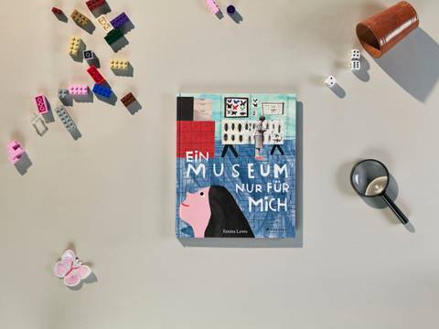 Cover zum Bilderbuch "Ein Museum nur für mich" von Emma Lewis – Cover zum Bilderbuch "Ein Museum nur für mich" von Emma Lewis