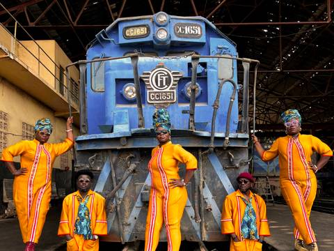 Porträt der Voodoo-Afrobeat Band Nana Benz du Togo