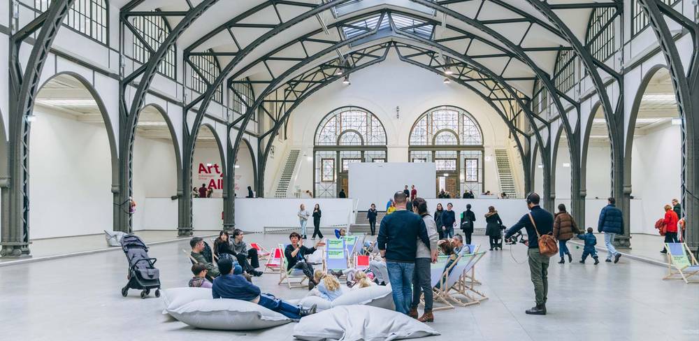 Familiensonntag im Hamburger Bahnhof