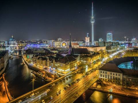  – Das alte Berlin bei Nacht