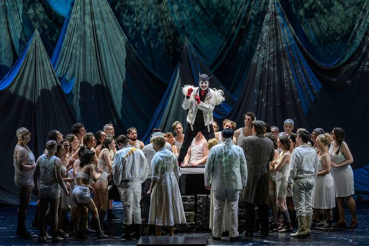Das Rheingold – u. a. Thomas Blondelle als Loge Bettina Stöß